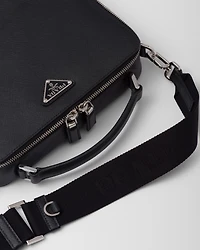 Prada Brique medium Saffiano leather bag