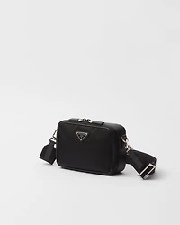 Prada Brique Re-Nylon and Saffiano leather bag