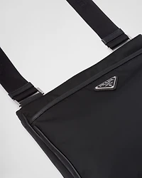 Re-Nylon and Saffiano shoulder bag