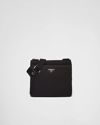 Re-Nylon and Saffiano shoulder bag
