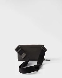 Saffiano leather belt bag