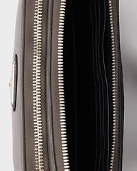 Saffiano leather belt bag