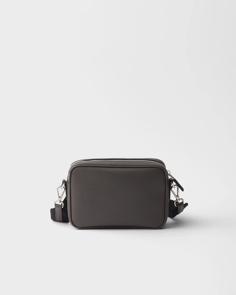 Saffiano leather shoulder bag