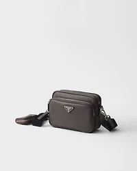 Saffiano leather shoulder bag