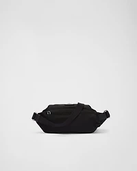 Re-Nylon and Saffiano leather shoulder bag