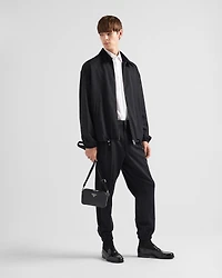 Prada Brique Saffiano leather bag