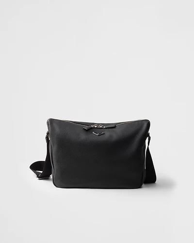 Medium leather shoulder bag