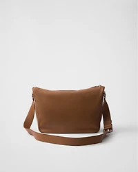 Leather shoulder bag