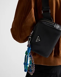 Leather shoulder bag