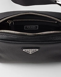 Leather shoulder bag