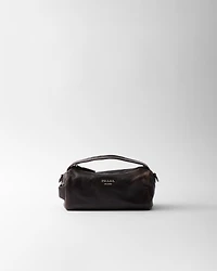 Nappa leather shoulder bag