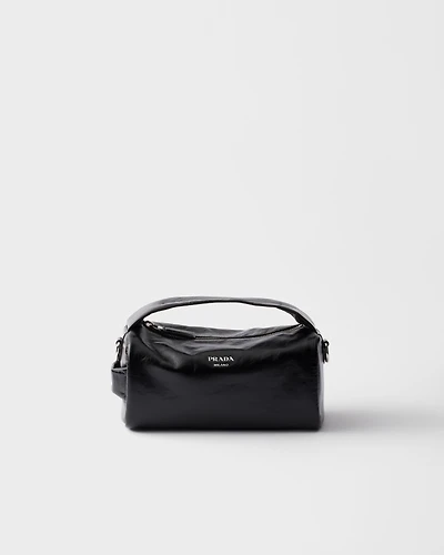 Leather shoulder bag