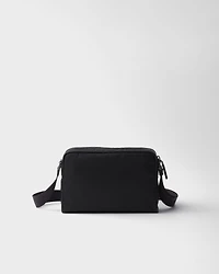 Small Re-Nylon and Saffiano leather shoulder bag