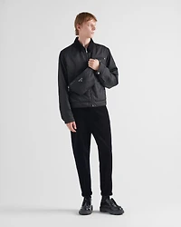 Re-Nylon and Saffiano leather belt bag