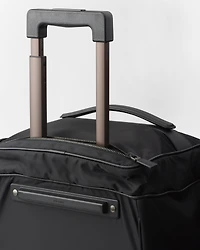 Re-Nylon and Saffiano leather trolley