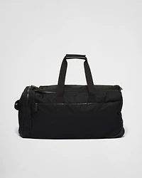 Re-Nylon and Saffiano leather trolley