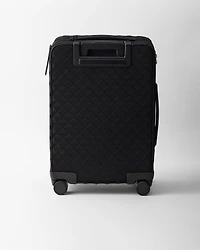 Embroidered fabric trolley