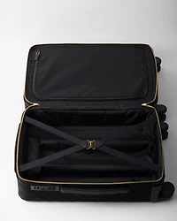Embroidered fabric trolley