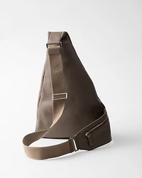Prada Cross leather bag
