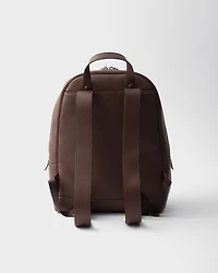 Leather backpack