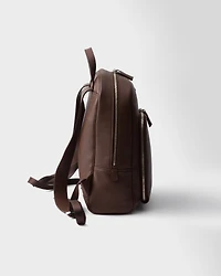 Leather backpack