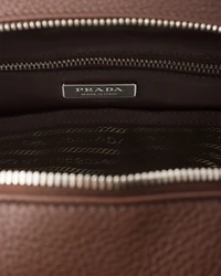 Leather backpack