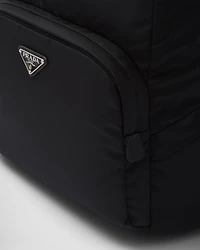 Re-Nylon and Saffiano leather backpack