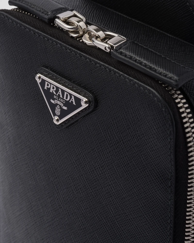 Prada Brique Saffiano leather bag