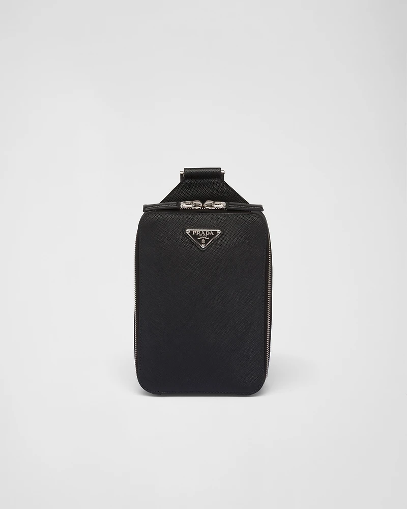 Prada Brique Saffiano leather bag