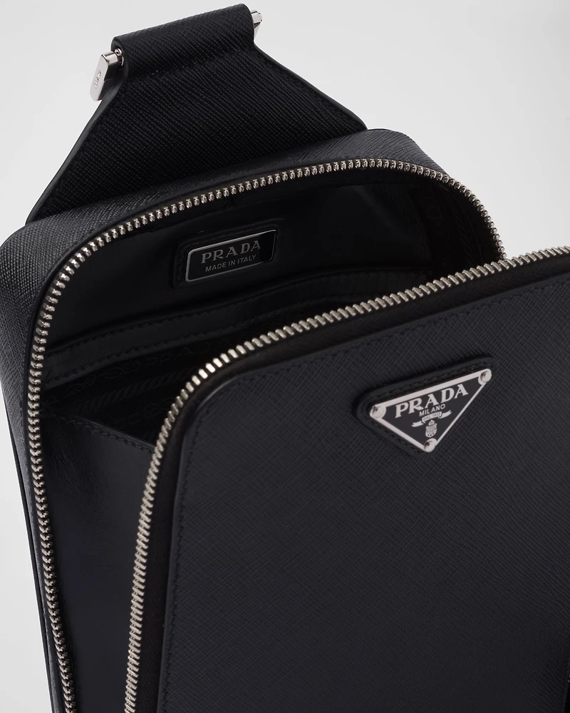 Prada Brique Saffiano leather bag