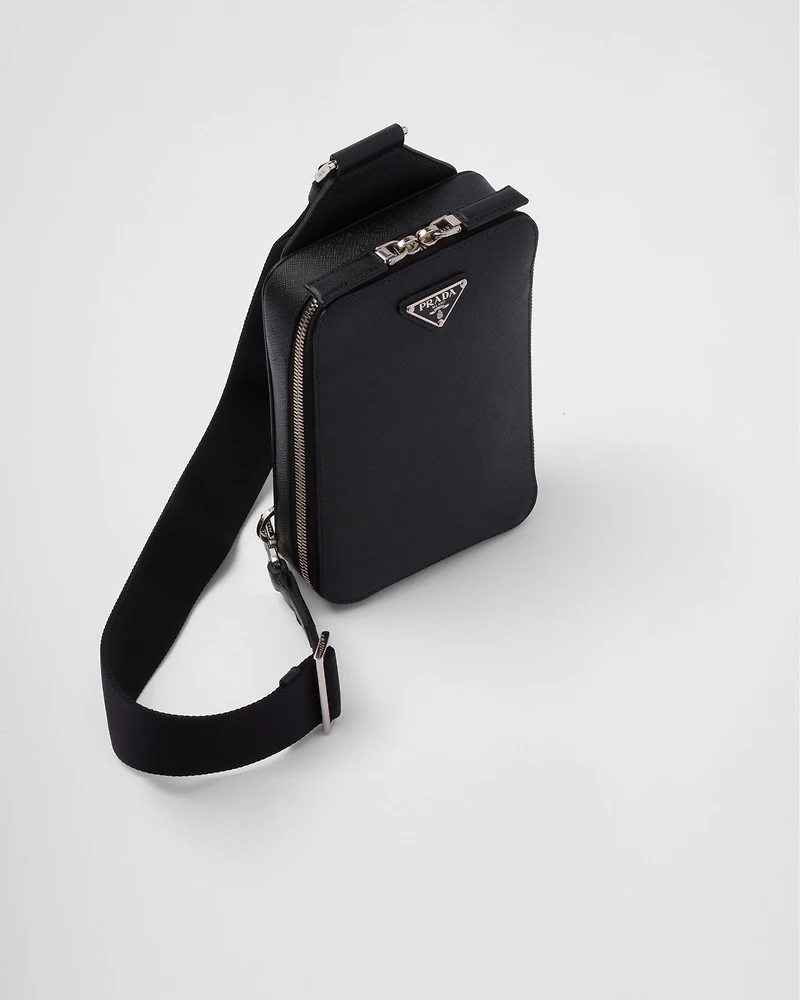 Prada Brique Saffiano leather bag