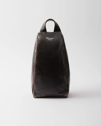 Nappa leather backpack