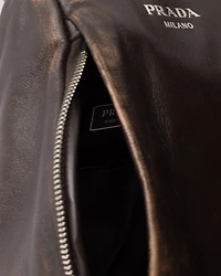 Nappa leather backpack