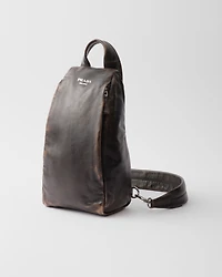 Nappa leather backpack
