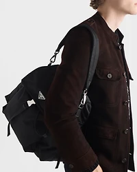Prada Explore Re-Nylon and leather backpack