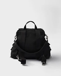 Prada Explore Re-Nylon and leather backpack