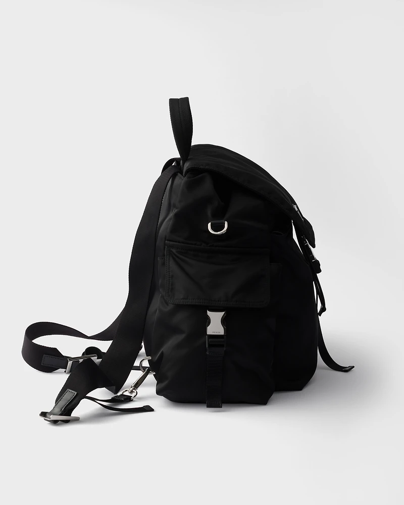 Prada Explore Re-Nylon and leather backpack