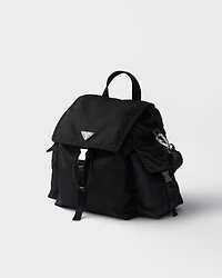 Prada Explore Re-Nylon and leather backpack