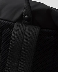 Re-Nylon and Saffiano leather backpack