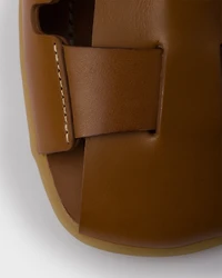 Leather fisherman sandals