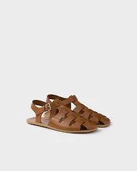 Leather fisherman sandals