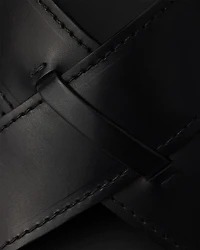 Decò leather crisscross sandals