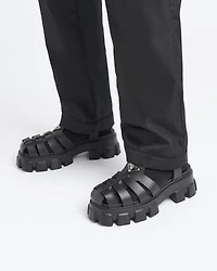 Monolith rubber sandals