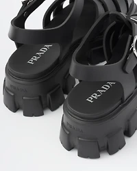 Monolith rubber sandals
