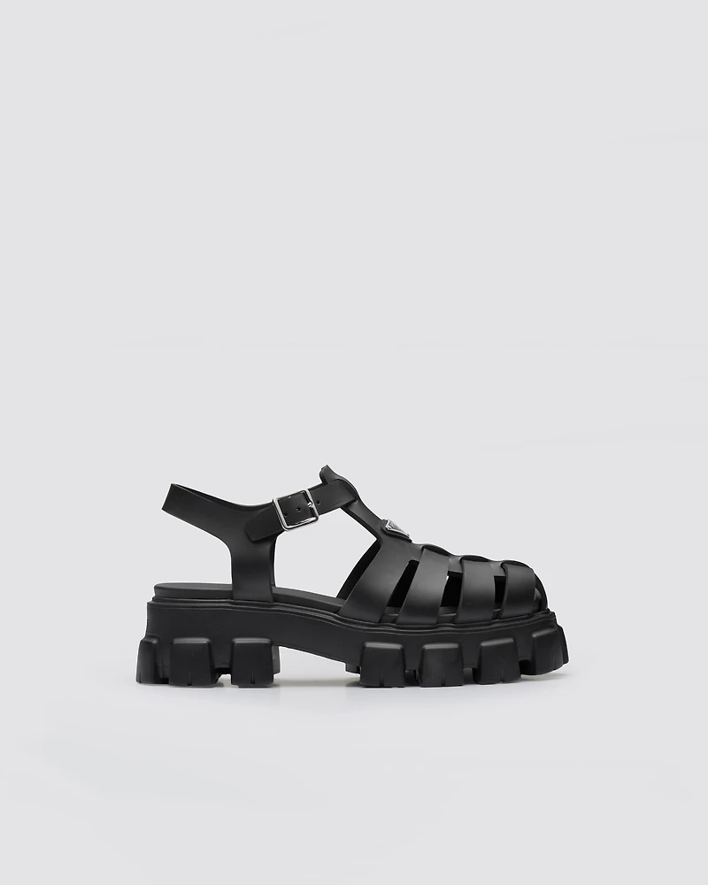 Monolith rubber sandals