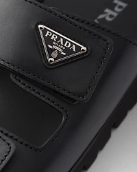 Leather strap slides