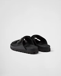 Leather strap slides