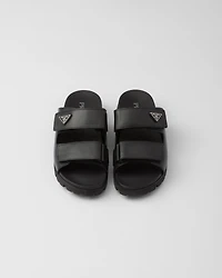 Leather strap slides