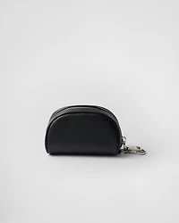 Saffiano leather golf tee case
