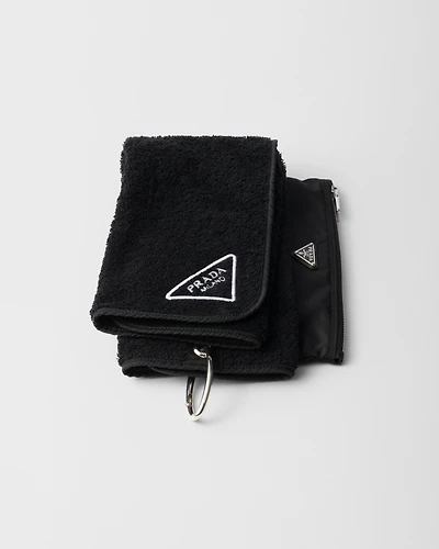 Re-Nylon sport towel pouch